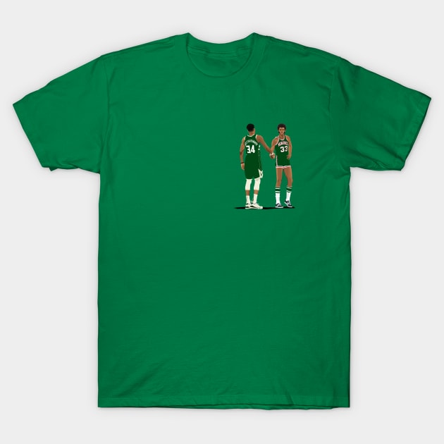 Bucks Past and Present T-Shirt by dbl_drbbl